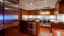 Baltic 112 sailing yacht NILAYA - galley